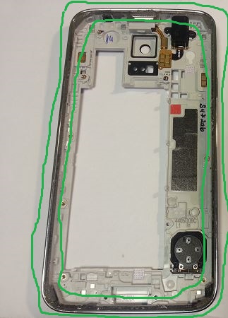 Guide de d&eacute;montage et r&eacute;paration du Samsung Galaxy S5 SM-G900F &eacute;tape 8